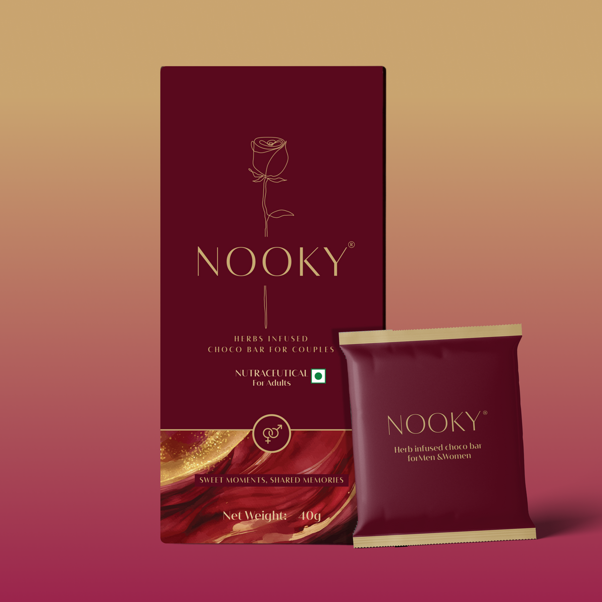 Herb Infused Choco Bar for Couples