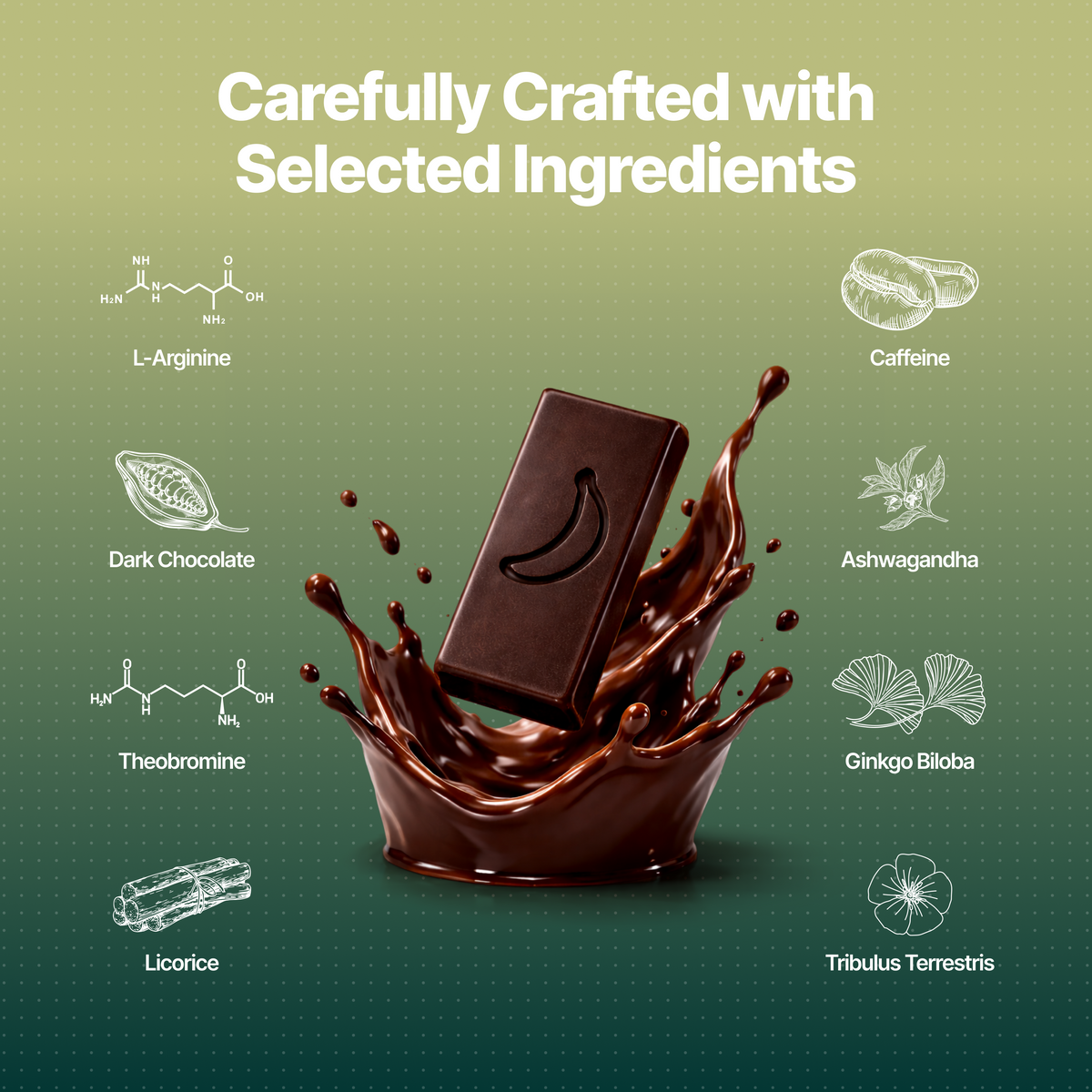 Herb Infused Choco Bar for Men